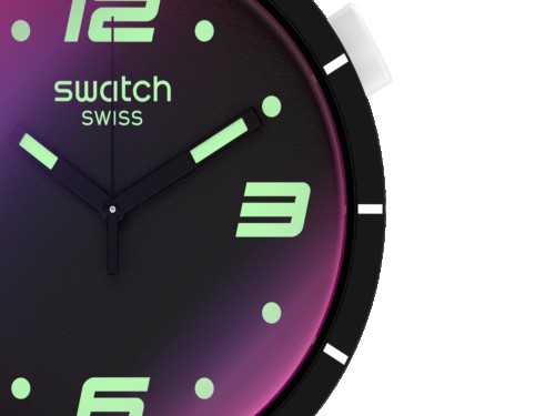 Reloj Swatch Futuristic Black