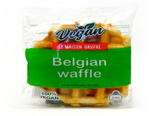 Waffles Belgas 100 % Vegan x 65 g LA MAISON GAUFRE