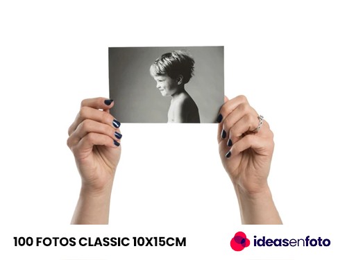 Revelado de 100 fotos 10x15 en papel mate o brillo fotosensible