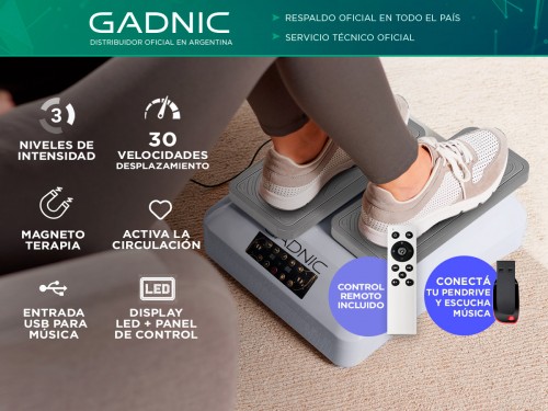 Masajeador Gadnic Easy Move Magnet Pro Piernas y Pies 3 Nive