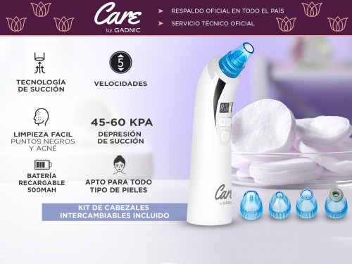 Limpiador Facial Care By Gadnic BF3078 Removedor de Puntos N