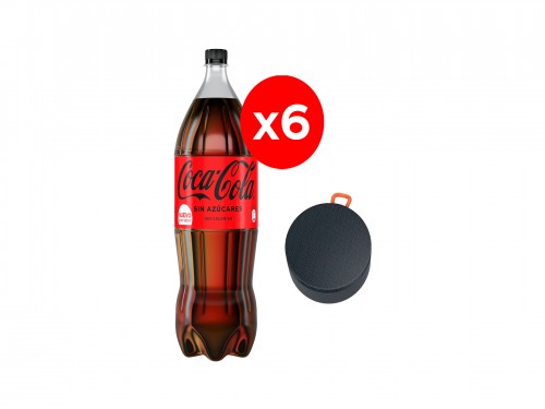 Coca-Cola Sin Azúcar 2.25 L x6 + Xiaomi Mi Band 6