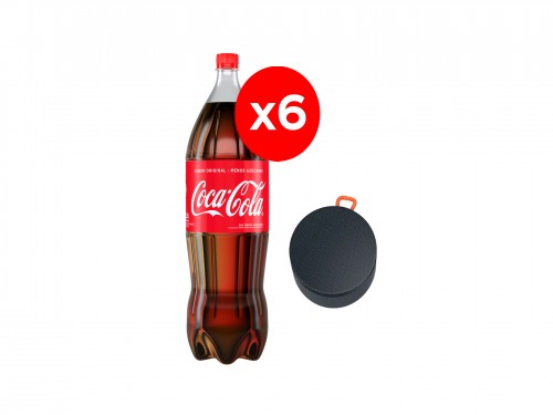Coca Cola Reducida en Azúcares 2.25 L x6 + Xiaomi Mi Band 6
