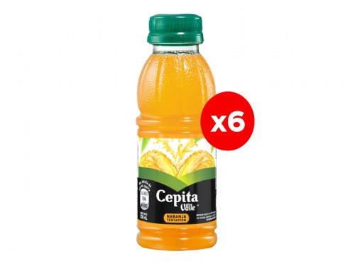 Cepita Fresh Naranja 500 ml x6