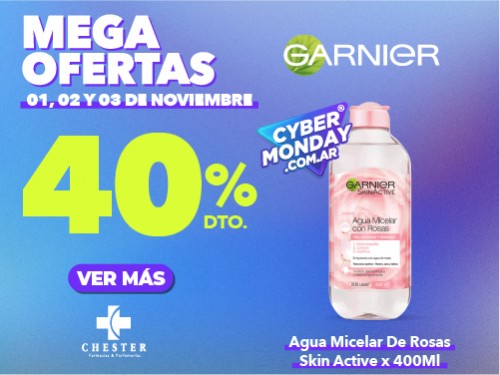 Garnier Skin Active Agua Micelar De Rosas 400 Ml