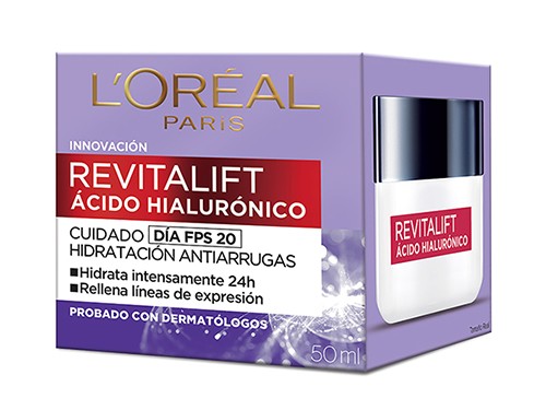 Crema Facial Día L'Oréal Paris Revitalift Ácido Hialurónico