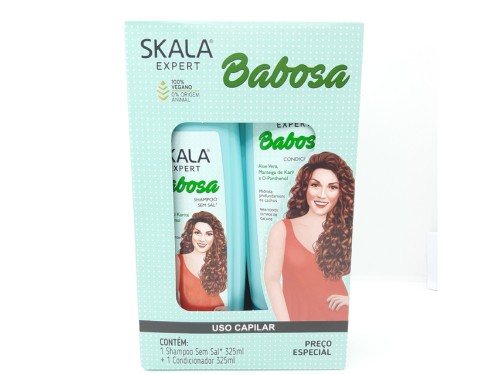 Kit Skala babosa shampoo mas acondicionador
