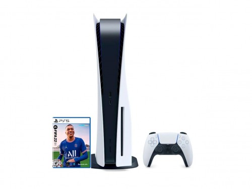 CONSOLA SONY PS5 PLAYSTATION 5 LECTORA + FIFA 22 LATAM