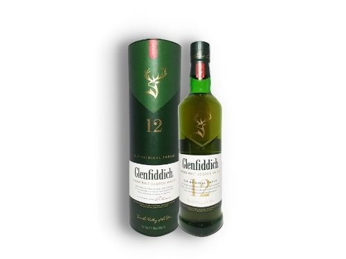 Glenfiddich 12 Años Whisky Destilado 750ml C/estuche