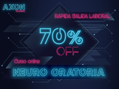 CURSO DE NEURO ORATORIA CON 70% OFF. | 3 meses online.