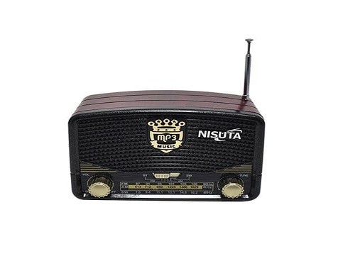 Radio Vintage Antigua MP3 Bluetooth Auxiliar USB FM /AM Dial analógico