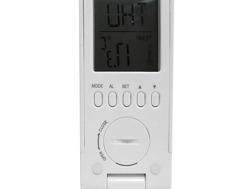 Lampara Plegable Recargable LCD con hora alarma reloj temperatura