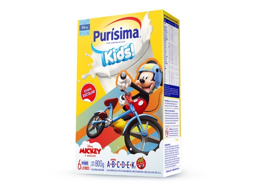 Leche en Polvo para niños Purísima Kids 800g x 12 unid. ENVÍO GRATÍS