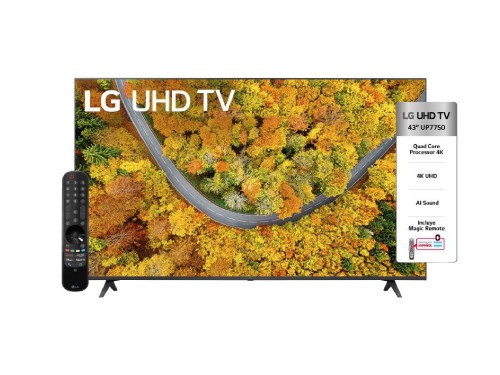 Smart TV 4K UHD 43" LG 43UP7750PSB