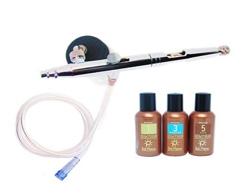 Equipo Auto Bronceante Profesional Con Lociones Sol Pleno