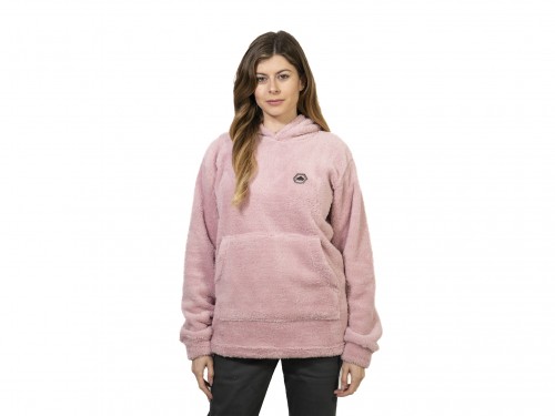Buzo Canguro Corderito Bifaz Mujer Rosa Wayfarer