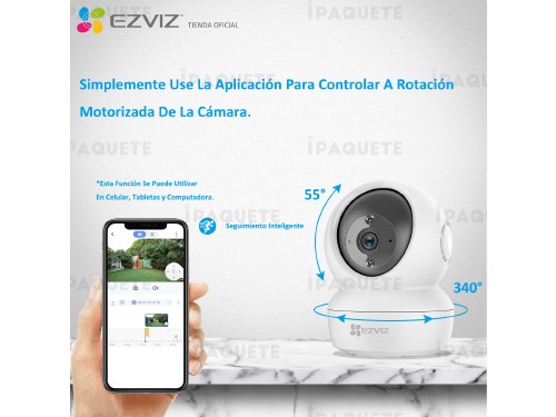 Cámara De Seguridad Wifi Ip Ezviz C6n Con Resolución De 2mp Interior