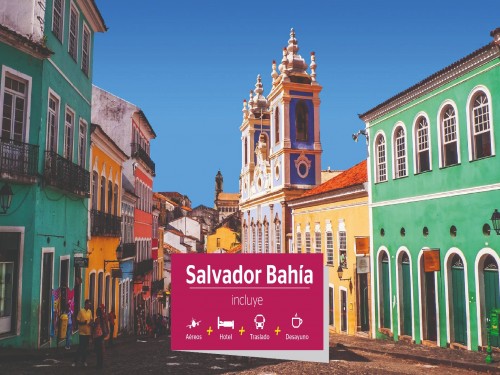 Viajá a Salvador Bahía con todo Resuelto - Paquete Nautilus Viajes