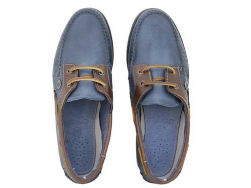 Calzado Hombre NAUTICO 701 Engrasado Azul Ringo