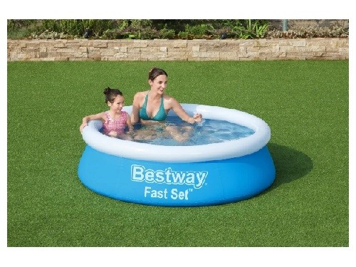 Pileta Inflable Bestway Fast Set Redonda 57392 940l