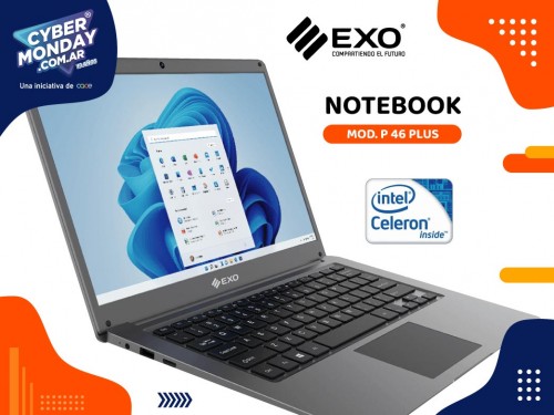 Notebook Mod. Smart P46 Plus, Pant.14", Celeron, Win. 11, Full HD EXO