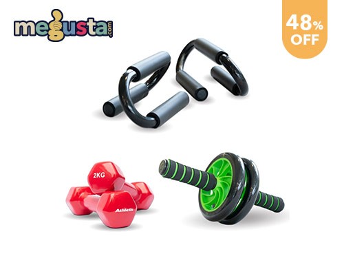 KIT DE ENTRENAMIENTO ATHLETIC HOME FITNESS AT-15553