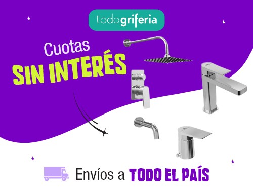 Combo Griferia Baño Hidromet Raptor Monocomando lavatorio bidet bañera