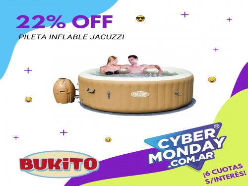 Jacuzzi Inflable Bestway Lay-z Spa Palm Springs