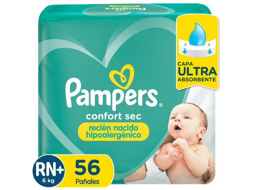 Pampers Confortsec Rn+ Max X 56