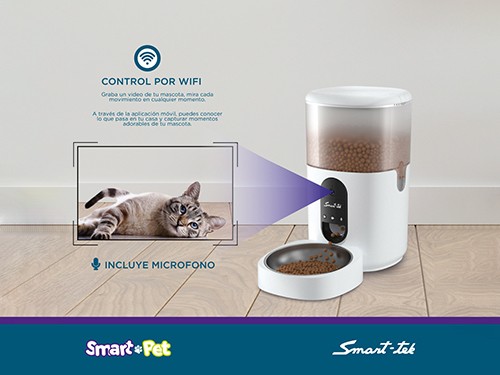 Comedero Automatico Alimento Mascotas Wifi Camara