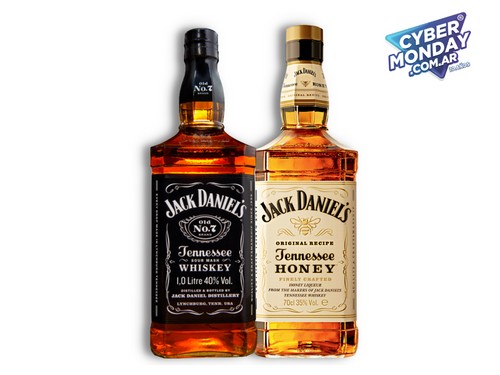 Jack Daniel´s Old N°7 Whisky 750ml + Jack Daniel´s Honey