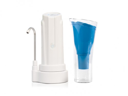 Purificador de agua DVIGI Aqua Blanco + Jarra Purificadora Azul
