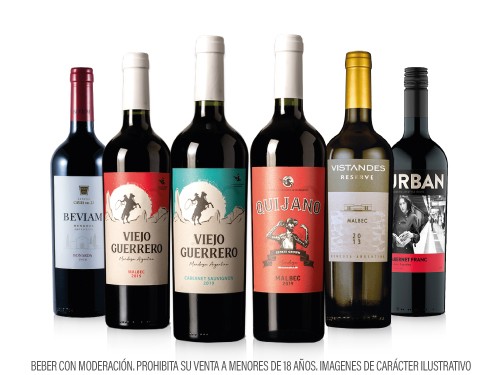 Box 9 - Caja x6 Vinos Premium - Bodegas de Mendoza -