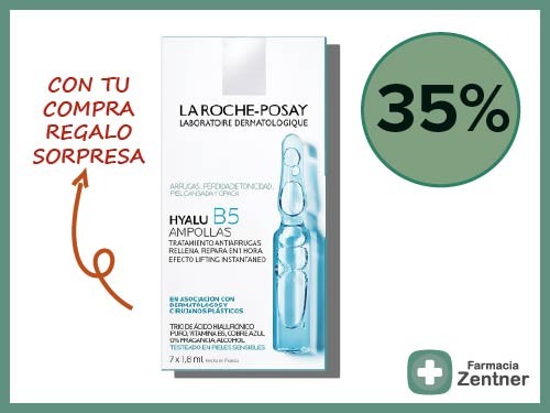 LA ROCHE POSAY HYALU B5 AMPOLLAS 7 UNIDADES