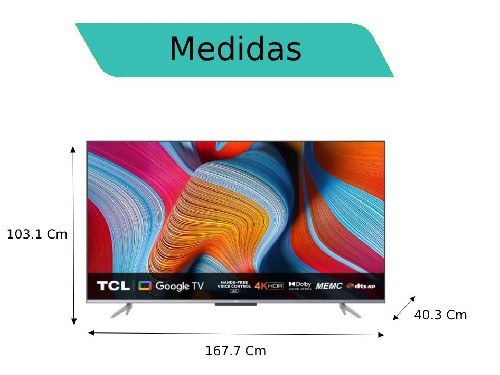 Smart Tv TCL 75" 4K UHD Android L75P725-F
