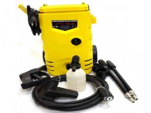 Hidrolavadora de alta presión-lanza espuma 1400w HPW-100 FLIGMAN