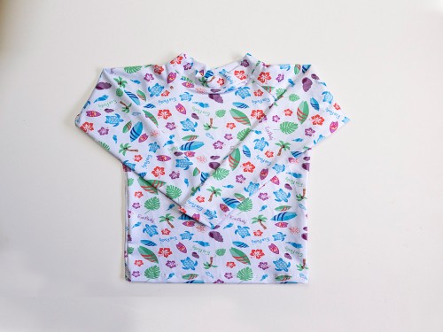 Remera Lycra Manga Larga Protección UV HAWAI EcoParty
