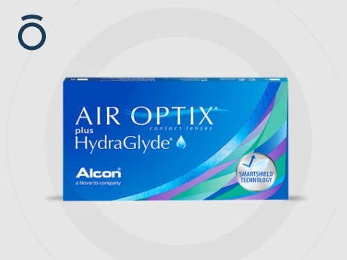 Air Optix plus HydraGlyde® de Alcon, lentes de contacto de uso mensual