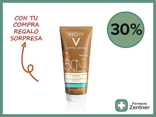 VICHY IDEAL SOLEIL LECHE SOLAR ECO-DISEÑO ROSTRO Y CUERPO 200 ML