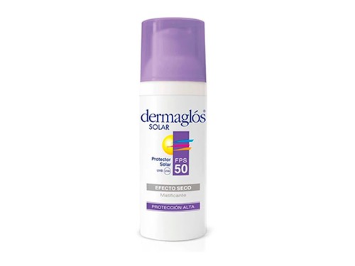 Protector Solar Facial Dermaglós Fps 50 Tono Claro x 50 g