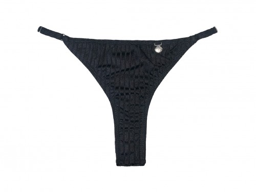 Bombacha bikini morley negra colaless regulable, para ser mundial Love