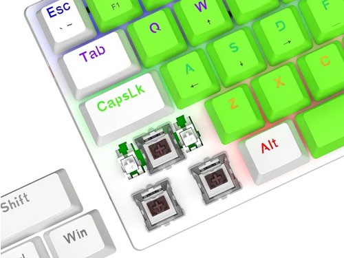 Teclado Gamer T-Dagger T-TGK321-GW-BR Arena