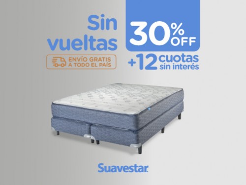Sommier Suavestar Bluestar 200x160 Queen