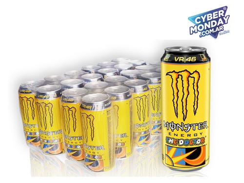 Monster Energy The Doctor Vr 46 Energizante Pack X24u 473ml
