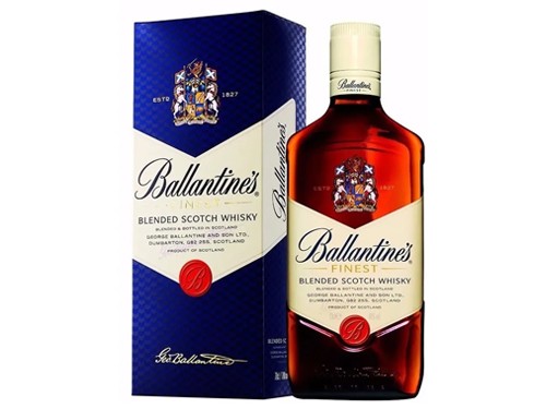 Ballantine's Finest Whisky Escocés 1 litro + Estuche