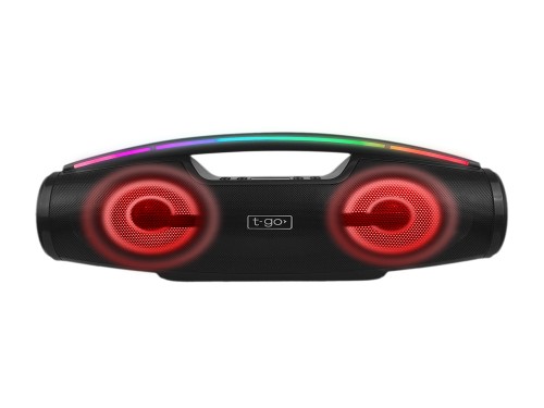 Parlante Portátil Bluetooth T-GO Radio FM Luces Potencia 2800wts