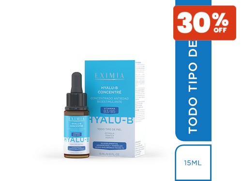 Hyalu-B Concentre Concentrado Antiedad Vitamina B3/B5 Eximia x 15 ml
