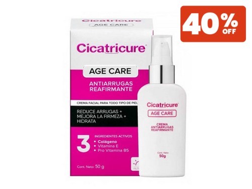 Crema Reafirmante Age Care Cicatricure x 50 Gr