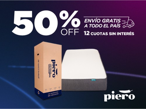 Colchón En Caja Piero ColchónBox 190x080 1 Plaza