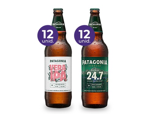 Pack 24 Cervezas Patagonia IPA 730ML